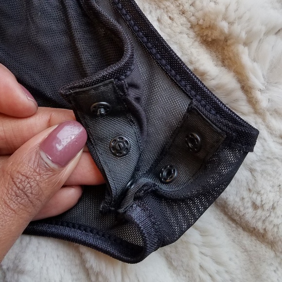 📸 New Arrivals have arrived! Sheer Black Bodysuit - Picture 5 of 7